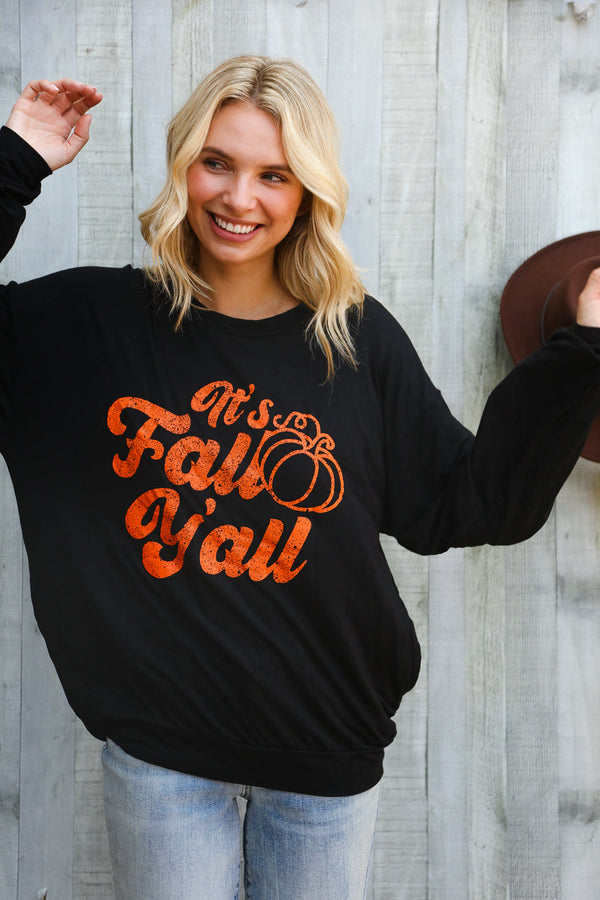 It's Fall Y'all Pocketed Pullover