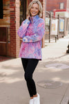 Pastel Skies Fleece Pullover