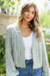 Winter Belle Button Down Sweater
