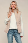 By the Campfire Cozy Tan Vest