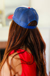 USA Red & Blue Mesh Trucker Hat