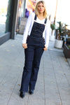 Judy Blue Dark Denim High Waist Wide Leg Overalls