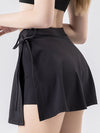 High Waist Active Skort with Pockets