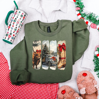 Small Town Graphic Tee and Sweatshirt