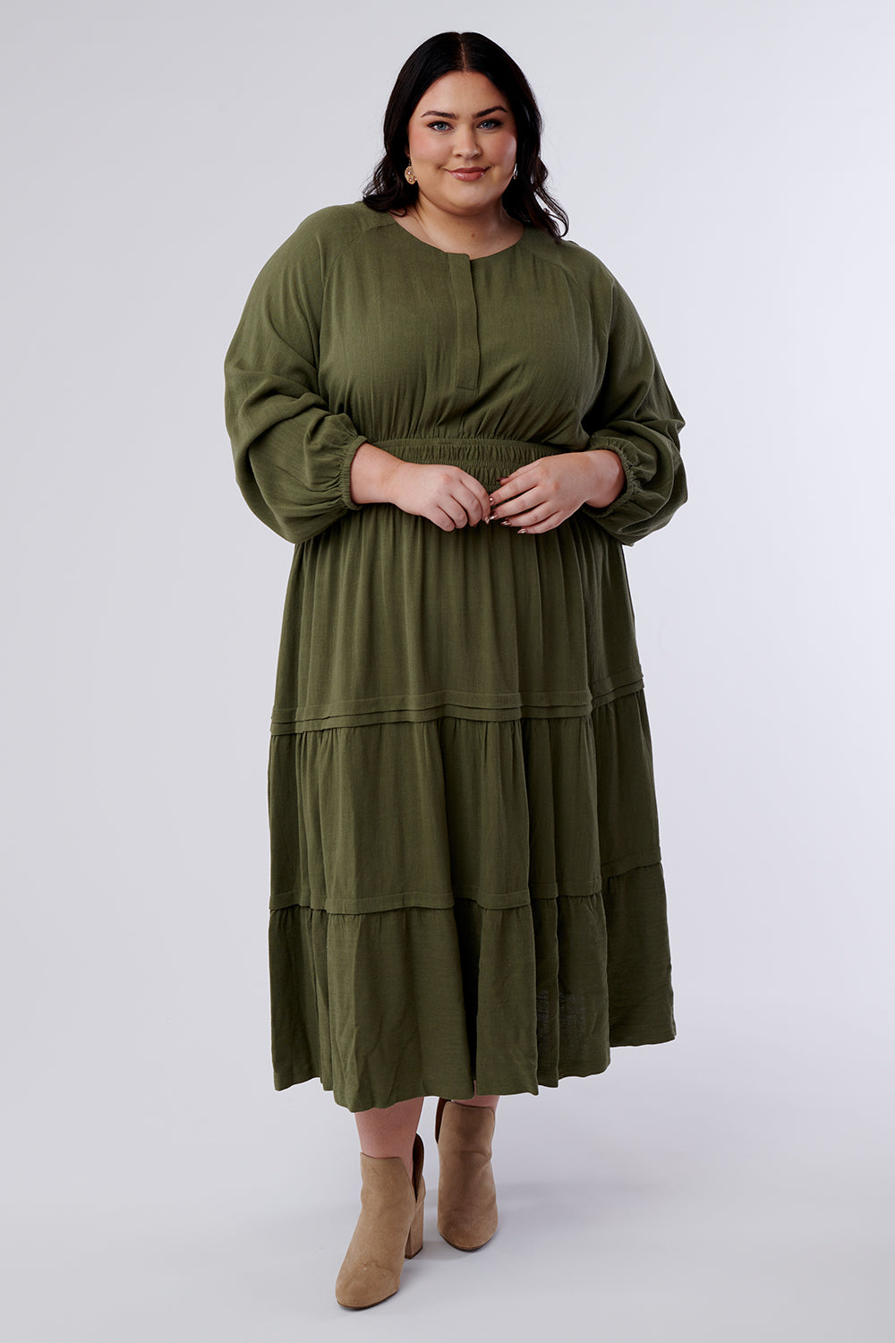 Eloise Dress (Olive)