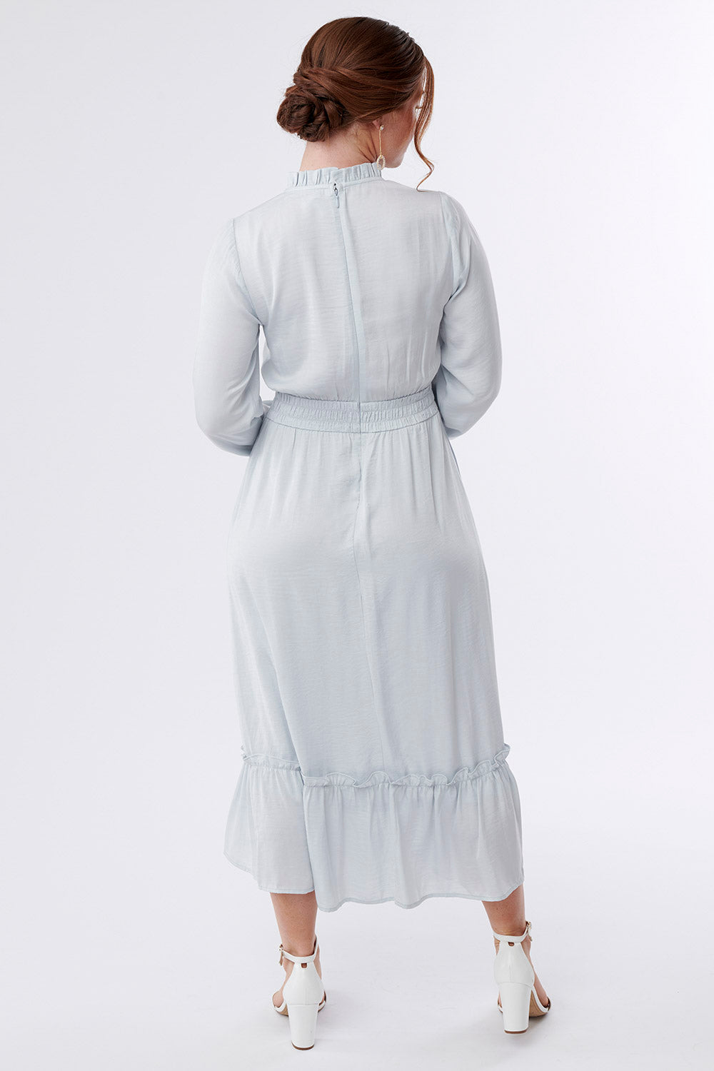 Victoria Dress (Light Grey)