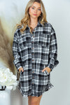 Plaid Shirt Dress