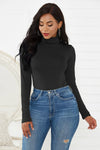 Turtleneck Long Sleeve Bodysuit