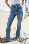 Judy Blue High-Rise Boyfriend Cuffed Hem Star Pocket Jeans