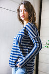 Navy Days Long Sleeve Top