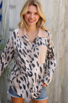 Spot On Button-Up Shacket