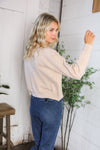 Fall Flirtations Bow Cable Knit Cardigan