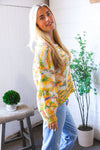 The Knit Fix Yellow Multi Chenille Pullover