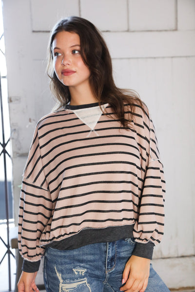 On a Cozy Canyon Mocha Pullover