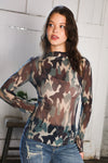 Sneaky Little Layer Sheer Top