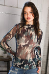 Sneaky Little Layer Sheer Top