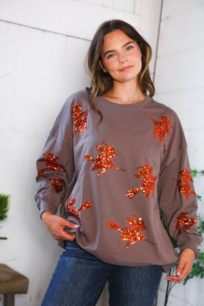 Sequins and Spells Spooky Pullover