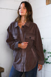 Everyday Adventures Mocha Shacket