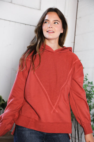 One Laid Back Mama Brick Hoodie