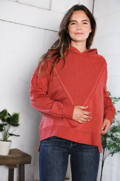 One Laid Back Mama Brick Hoodie