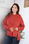 One Laid Back Mama Brick Hoodie