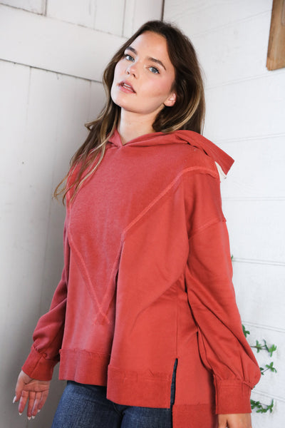 One Laid Back Mama Brick Hoodie