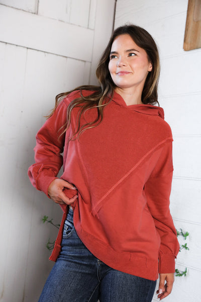 One Laid Back Mama Brick Hoodie