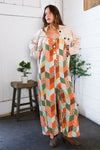 Easy Does It Patchwork Wide Leg Jumper