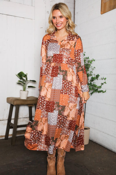 A Homestead Beauty Patchwork Dress
