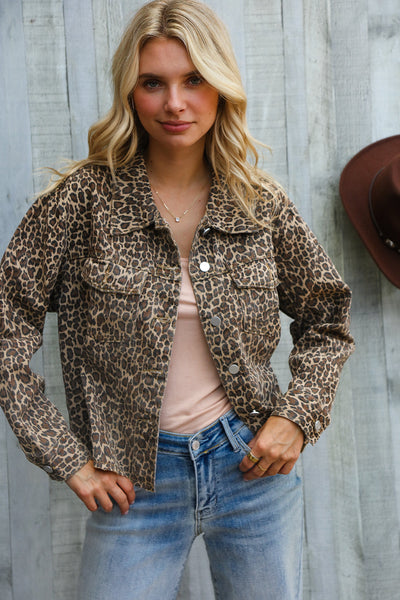 Spotted Being Stylish Leopard Jacket
