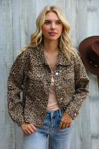 Spotted Being Stylish Leopard Jacket