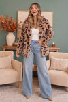 Daring Darling Faux Fur Leopard Coat