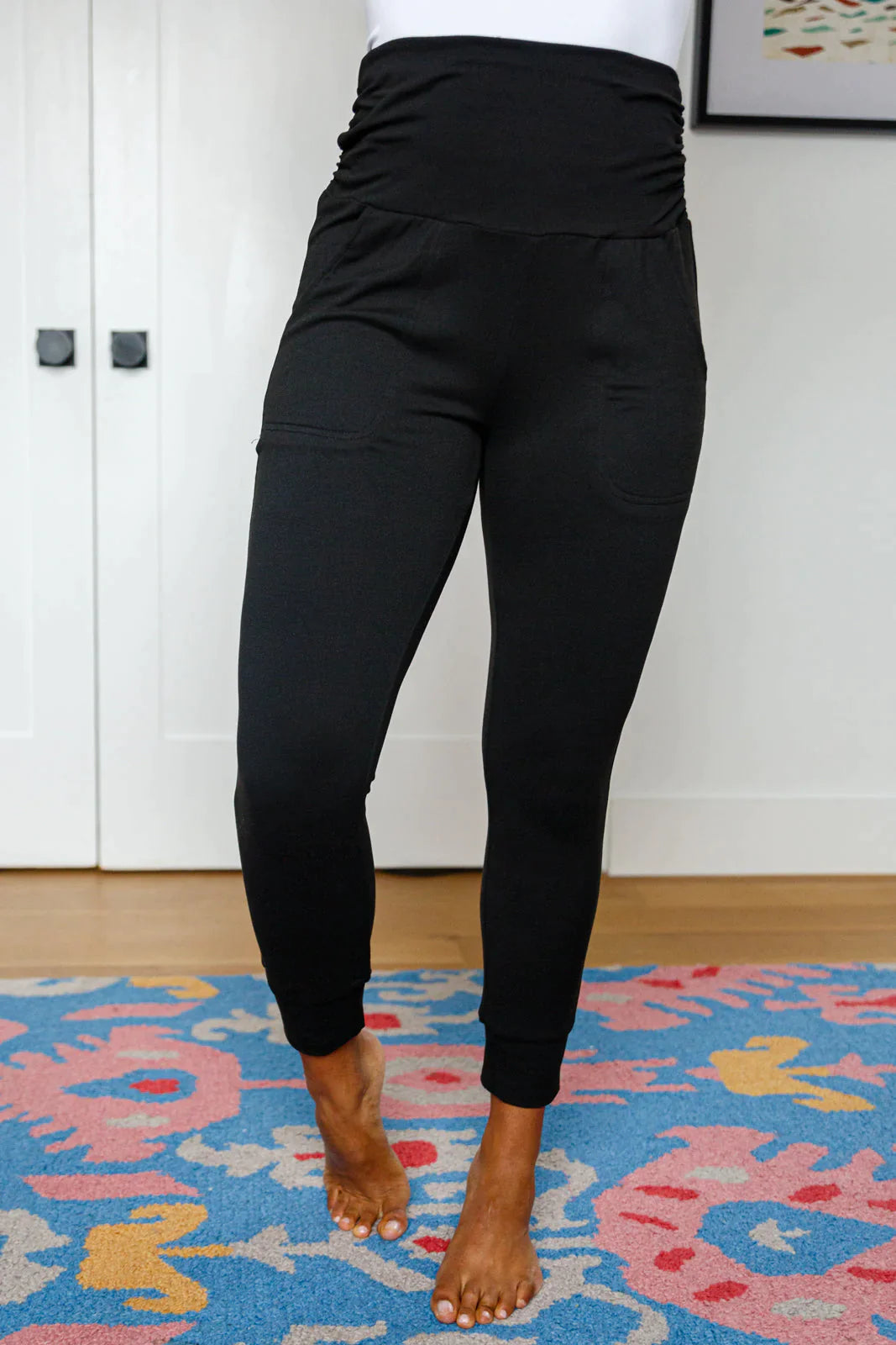 Haley Ruched Waist Legging in Seven Colors