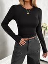 Devine Round Neck Long Sleeve T-Shirt