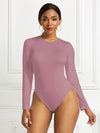 Round Neck Long Sleeve Bodysuit