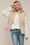 By the Campfire Cozy Tan Vest