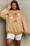 Simply Love Full Size Graphic Round Neck Sweatshirt