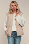 By the Campfire Cozy Tan Vest