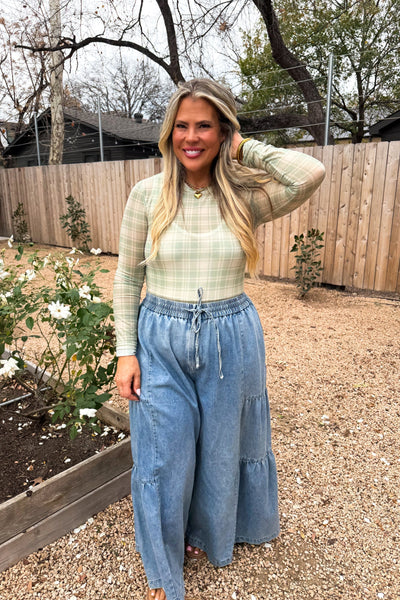 PREORDER: Southern Charm Dress It Up Mesh Tops
