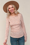 Blushing & Blooming Long Sleeve Tee