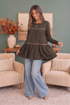 In the Details Tiered Babydoll Top