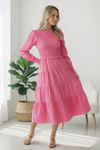 On a Sugar Rush Smocked Midi Dress
