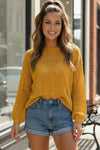 Heart of Gold Lightweight Knit