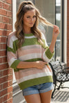 Spring Grove Stripe Knit Tee