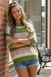 Spring Grove Stripe Knit Tee