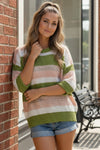 Spring Grove Stripe Knit Tee