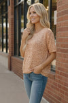 Blush Safari Knit Tee
