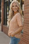 Blush Safari Knit Tee