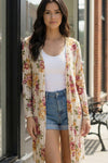Wildflower Whispers Long Cardigan