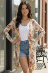 Wildflower Whispers Long Cardigan